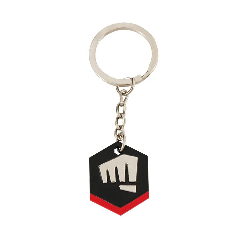 Riot Gun Buddy Metal Keychain